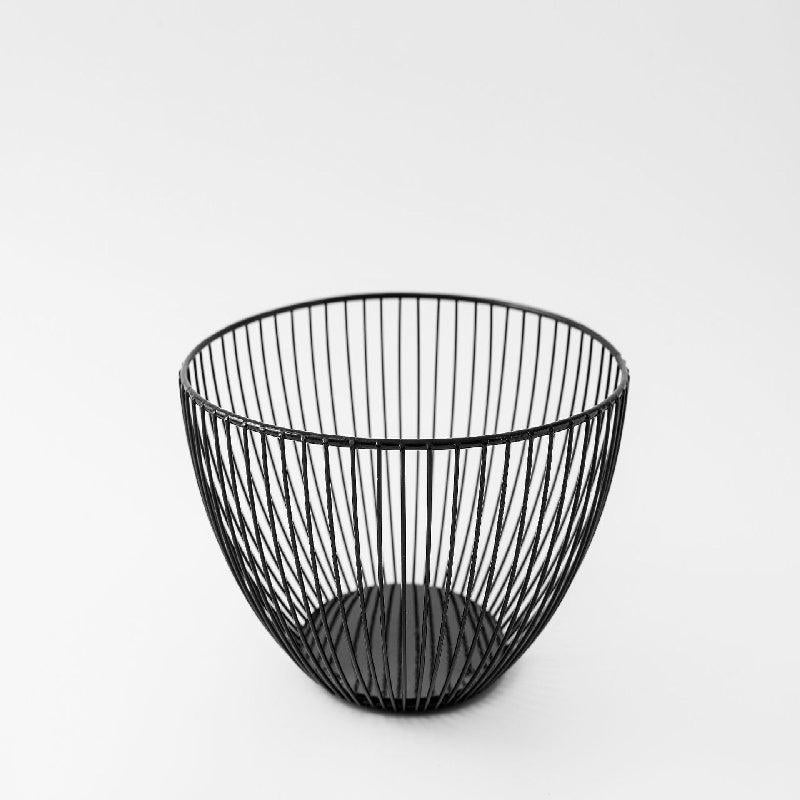 Nordic Style Wrought Iron Fruit Plate Storage Basket