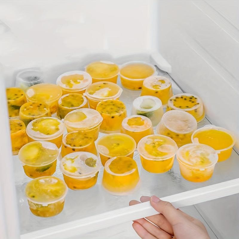 50pcs Disposable Passion Fruit Packaging Boxes - Multifunctional Seasoning & Fre