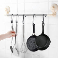 8pcs Heavy Duty S Hooks Kitchen Utensils Pots Tableware Towels