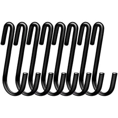 8pcs Heavy Duty S Hooks Kitchen Utensils Pots Tableware Towels