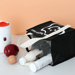 Cartoon Insulated Lunch Bag with Aluminum Foil Waterproof Leakproof