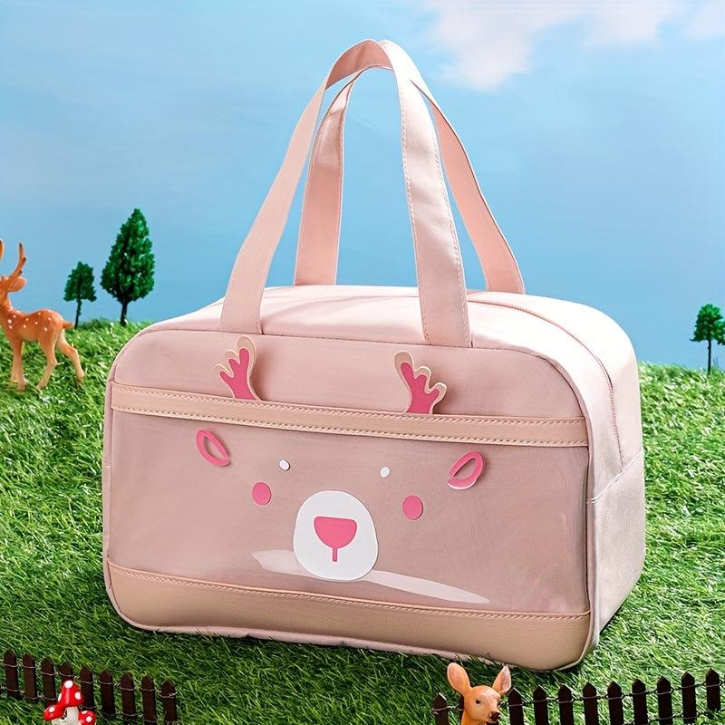 Insulated Lunch Bag Reusable Oxford Cloth Leakproof Freezable Cooler