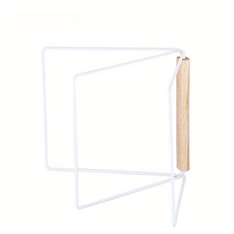 Foldable Iron Cloth Rack Kitchen Bathroom Organizer