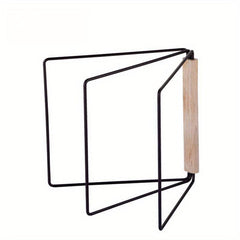 Foldable Iron Cloth Rack Kitchen Bathroom Organizer