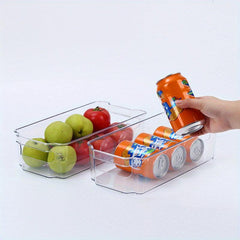 Highly Transparent Refrigerator Storage Box Beverage Fruit Vegetable Crisper Egg