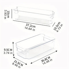 Highly Transparent Refrigerator Storage Box Beverage Fruit Vegetable Crisper Egg