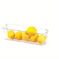 Highly Transparent Refrigerator Storage Box Beverage Fruit Vegetable Crisper Egg