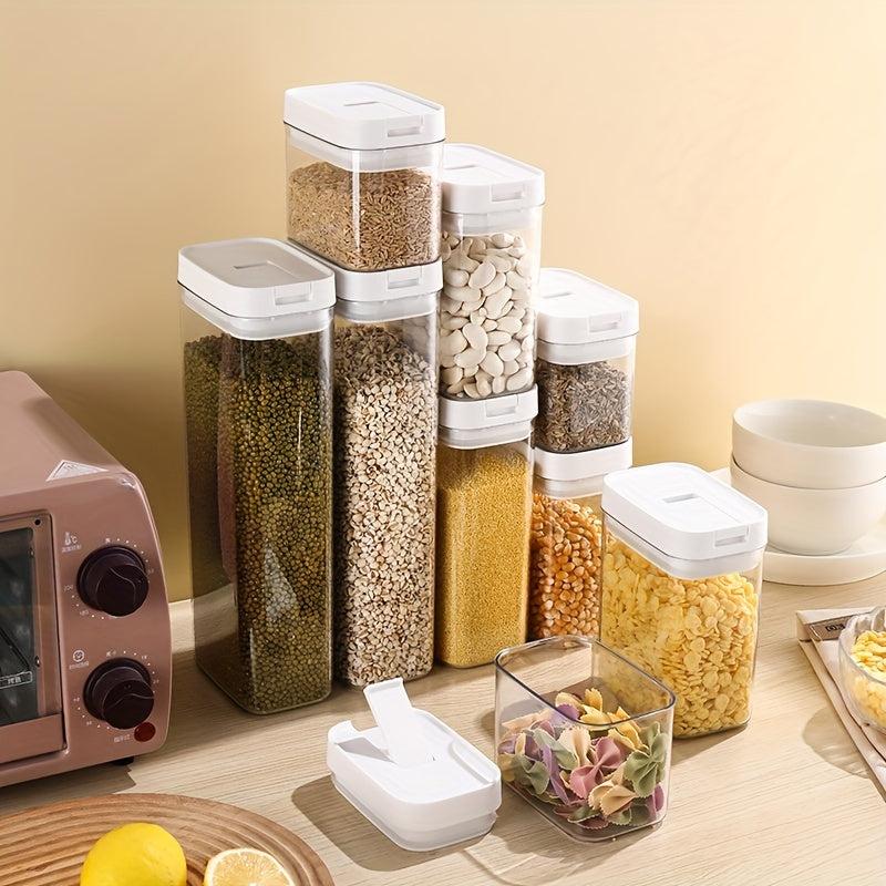 Airtight Food Storage Containers Clear Moisture-proof Sealed Fresh-keeping Box