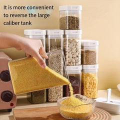 Airtight Food Storage Containers Clear Moisture-proof Sealed Fresh-keeping Box