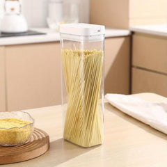 Airtight Food Storage Containers Clear Moisture-proof Sealed Fresh-keeping Box