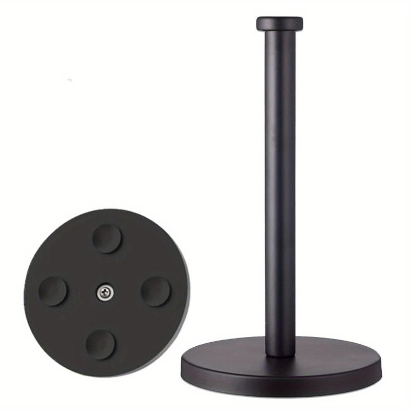 Countertop Paper Towel Holder with Weighted Base - Kitchen Bathroom Supply