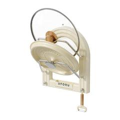 Hanging Pot Lid Rack With Hook Multifunctional Storage Rack