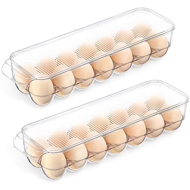Portable Egg Box Shockproof Plastic Egg Holder for Kitchen Household