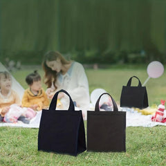 Insulated Lunch Bag Reusable Aluminum Foil Lunch Box Leakproof Freezable Cooler