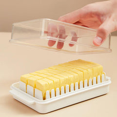 Butter Fresh Keeping Box with Lid - Sealed Storage for Butter and Seasonings