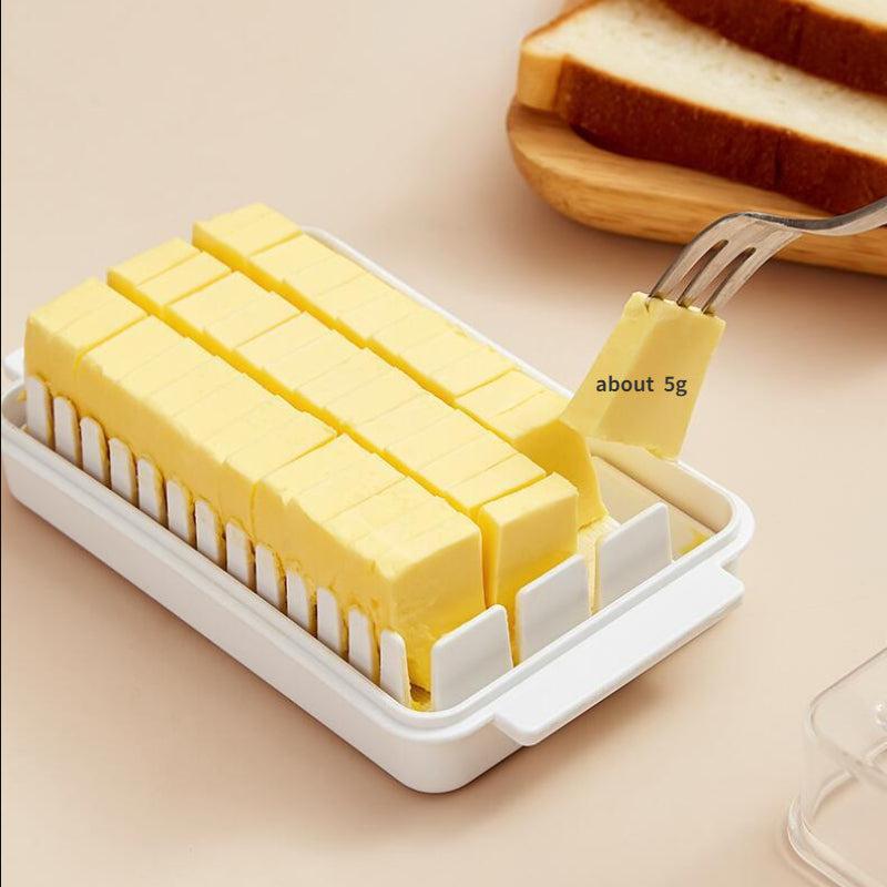 Butter Fresh Keeping Box with Lid - Sealed Storage for Butter and Seasonings