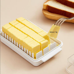 Butter Fresh Keeping Box with Lid - Sealed Storage for Butter and Seasonings