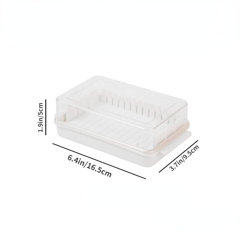 Butter Fresh Keeping Box with Lid - Sealed Storage for Butter and Seasonings