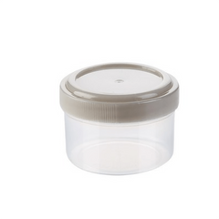 4Pcs Mini Sauce Seasoning Container Box Portable Bottle Transparent Scowizer