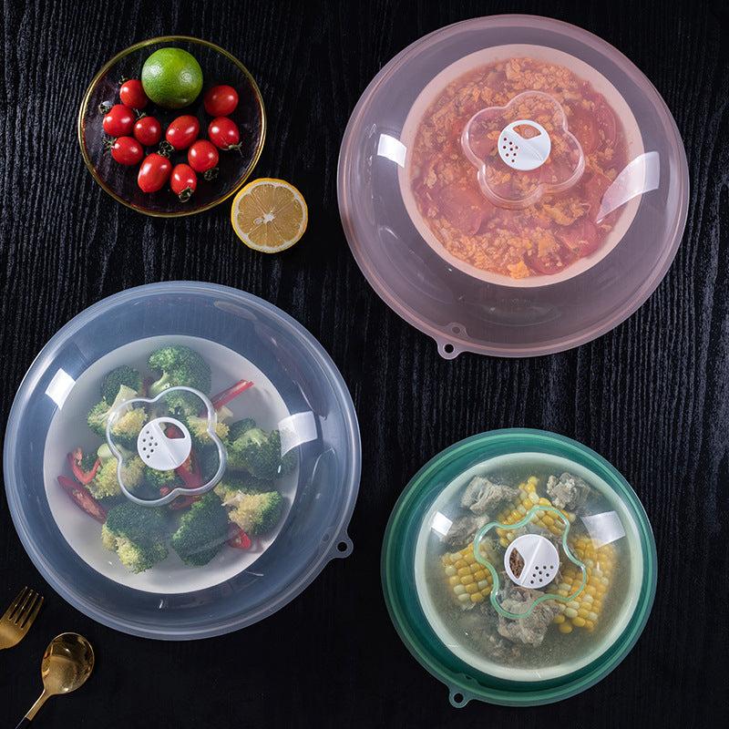 Microwave Oven Splash-proof Cover Refrigerator Fresh-keeping Plate Cover