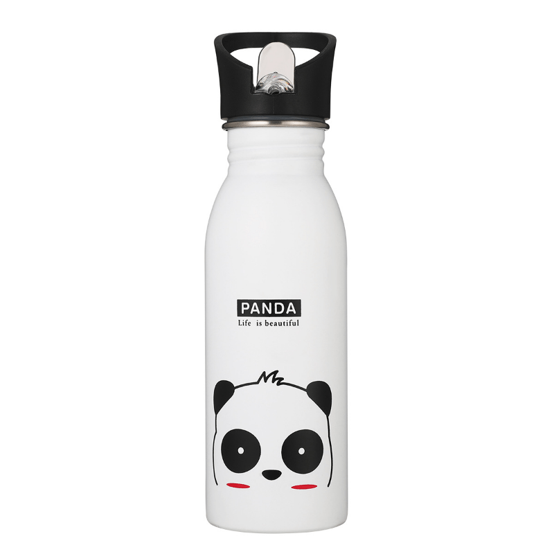Kids Stainless Steel Water Kettle With Straw