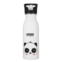 Kids Stainless Steel Water Kettle With Straw