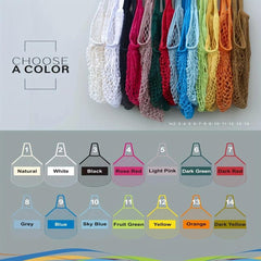 Reusable Produce Bag Mesh Bag Environmental Friendly Shopping Bag Large Capacity