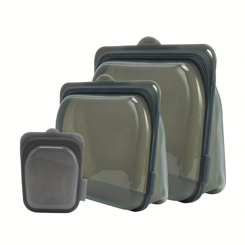 Silicone Storage Bag for Fresh Keeping Fruits Vegetables Eggs