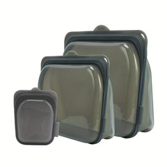 Silicone Storage Bag for Fresh Keeping Fruits Vegetables Eggs