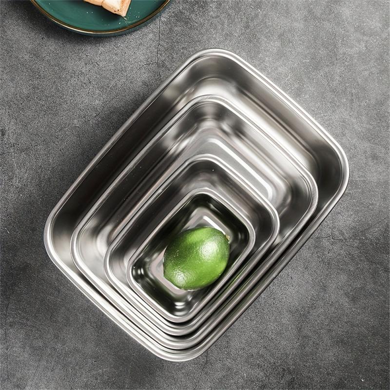 Stainless Steel Square Fresh keeping Box Sealed Lunch Box