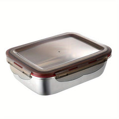 Stainless Steel Square Fresh keeping Box Sealed Lunch Box