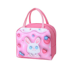 3D Cartoon Lunch Bag Insulated for Camping Picnic