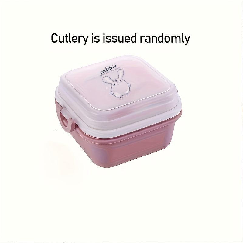 Microwave Double Lunch Box PP Bento Leakproof Container for School