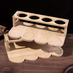 Bamboo Kitchen Storage Seasoning Rack Tianren Wooden Shelf