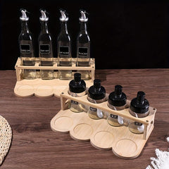 Bamboo Kitchen Storage Seasoning Rack Tianren Wooden Shelf