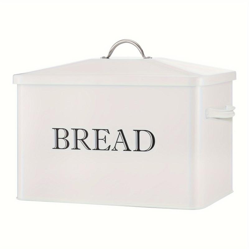 Large Farmhouse Bread Box For Kitchen Countertop Bread Storage Container