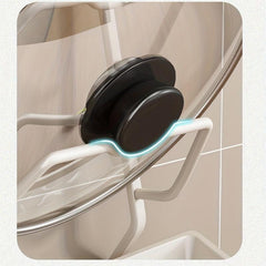 Wall-mounted Pot Lid Holder With Tray