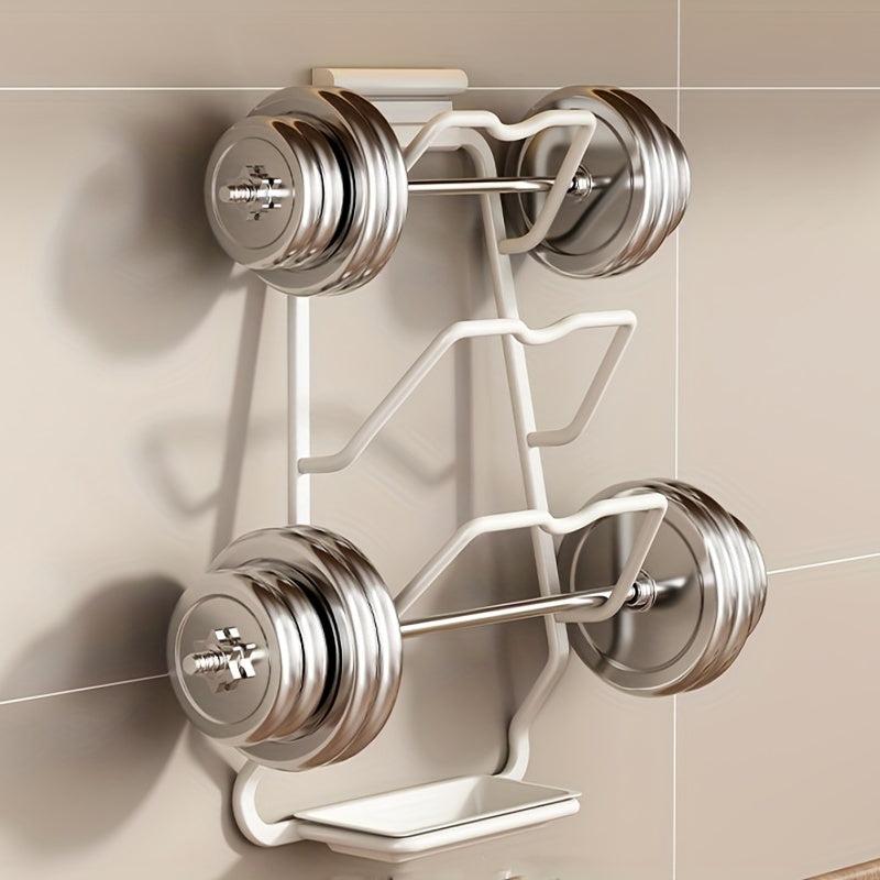 Wall-mounted Pot Lid Holder With Tray