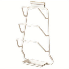 Wall-mounted Pot Lid Holder With Tray