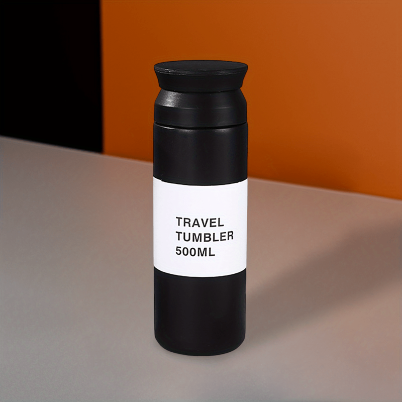 Stainless Steel Vacuum Flask with Leakproof Lid Portable Thermal Bottle