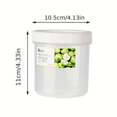Transparent Plastic Sealed Jar Food Cereal Storage for Cereals Grains