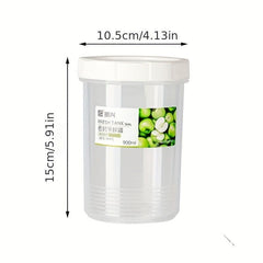 Transparent Plastic Sealed Jar Food Cereal Storage for Cereals Grains