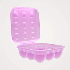 Portable Picnic Egg Organizer Silicone Anti-collision Kitchen Refrigerator Crisp