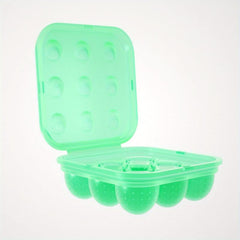 Portable Picnic Egg Organizer Silicone Anti-collision Kitchen Refrigerator Crisp