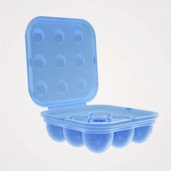 Portable Picnic Egg Organizer Silicone Anti-collision Kitchen Refrigerator Crisp
