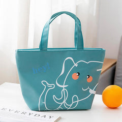 Cartoon Bento Bag Lunch Box Outdoor Picnic Waterproof Insulated Camping