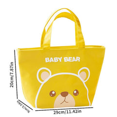Cartoon Bento Bag Lunch Box Outdoor Picnic Waterproof Insulated Camping