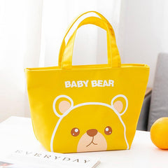 Cartoon Bento Bag Lunch Box Outdoor Picnic Waterproof Insulated Camping