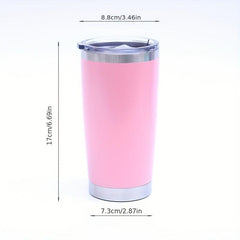 Stainless Steel Insulated Tumbler with Lid - Travel Coffee Mug