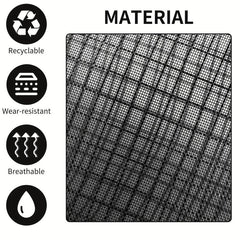 2pcs Mesh Hanging Garbage Bag Storage Bag Plastic Bag Holder